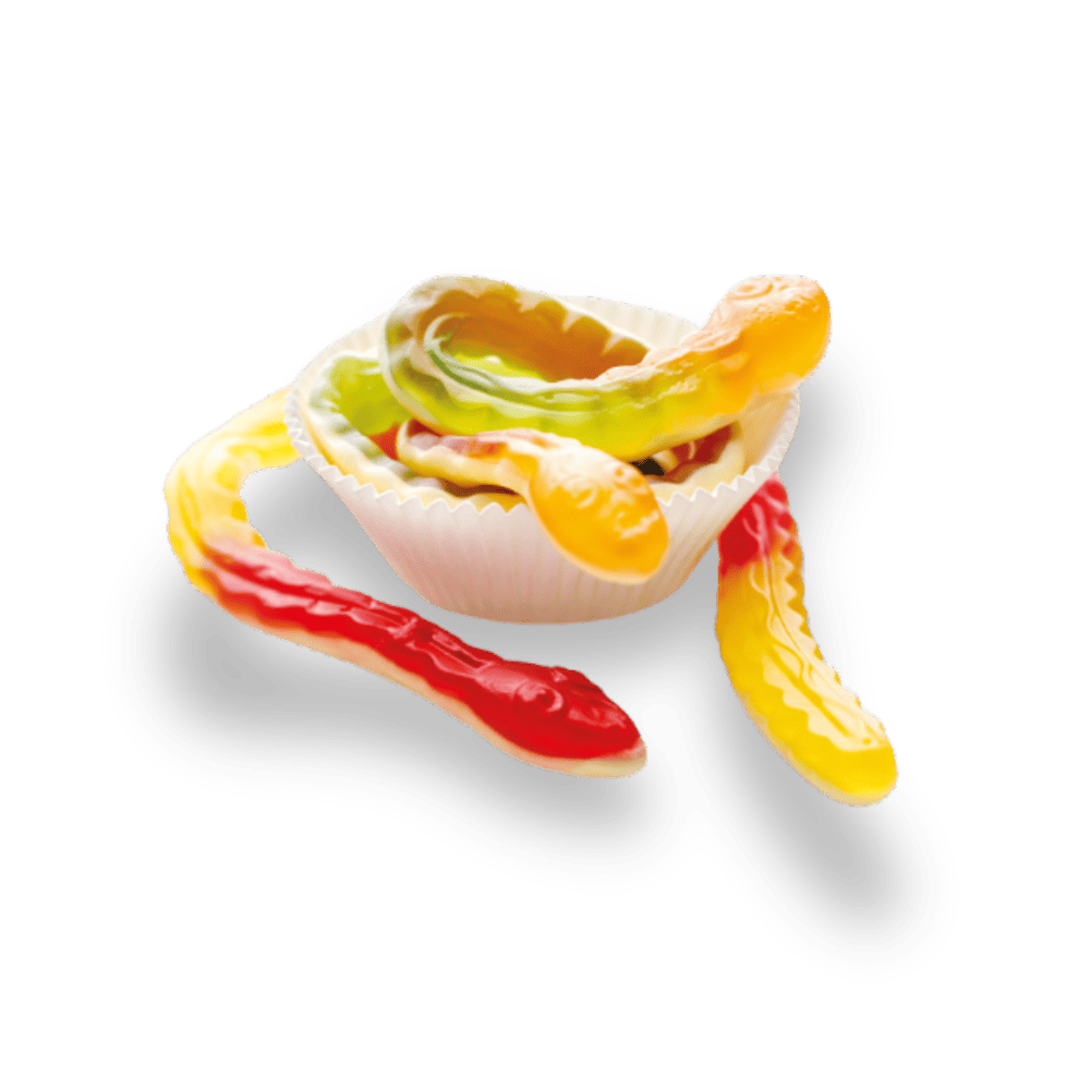 Fruchtgummi-Schlangen